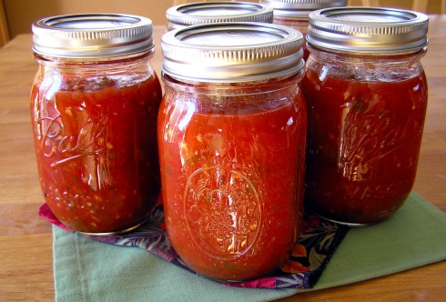Canned Fire-Roasted Tomato Salsa 