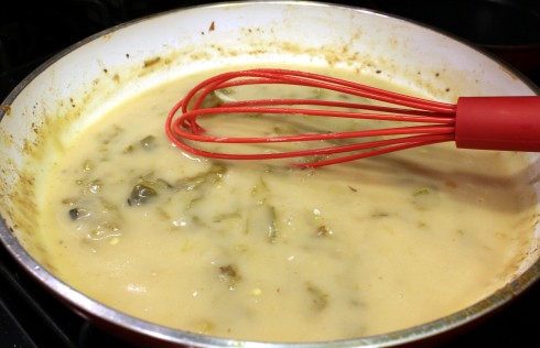 Chiles in White Sauce