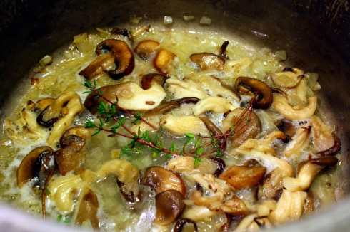 Sautéed Mushrooms and Onions