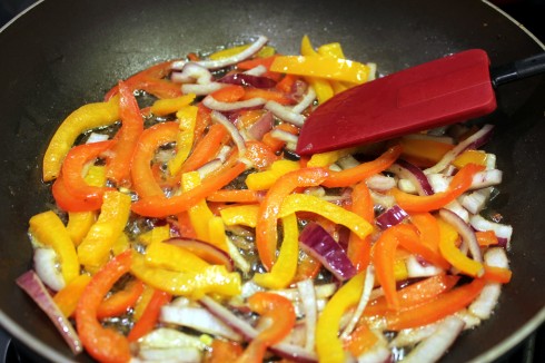 Medley of Peppers and Onions