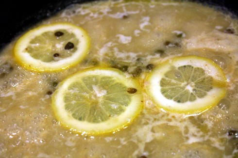 Lemon and Caper Pan Sauce